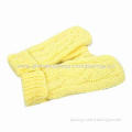 Knitted Gloves for Women, with Jacquard Weave, Customized Designs and OEM Orders Welcomed